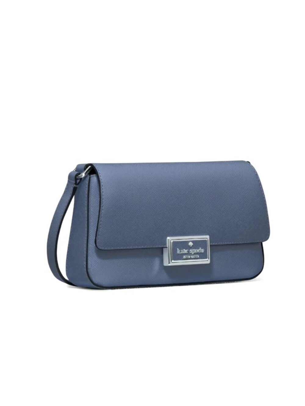 New Kate Spade New York Reegan Mini Flap Crossbody Cinder Grey